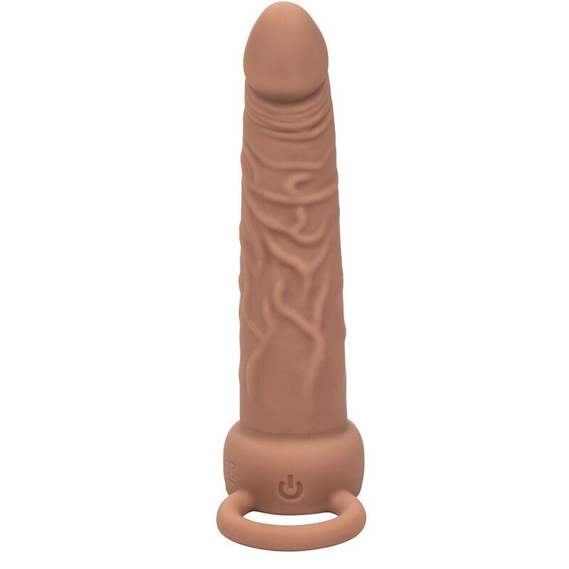 PERFORMANCE MAXX RECHARGABLE DUAL PENETRATOR BROWN SKIN