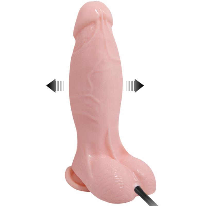 INFLATABLE REALISTIC DILDO WITH SUCTION CUP 15 CM