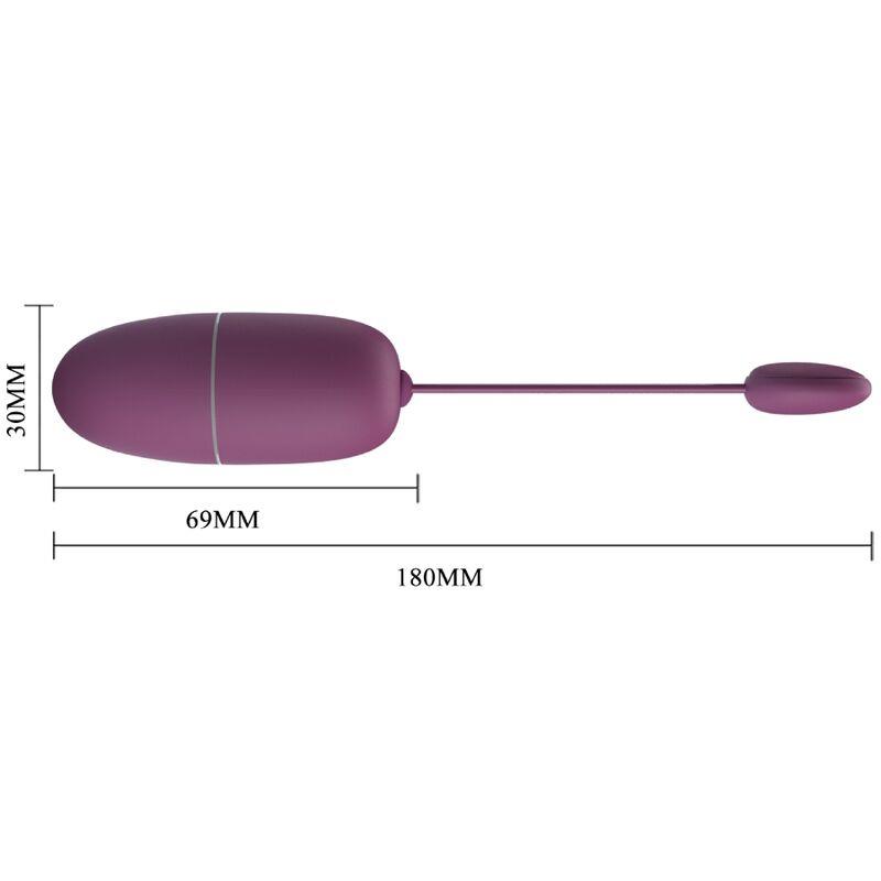 NYMPH VIBRATING EGG APP CONTROLLED LILA