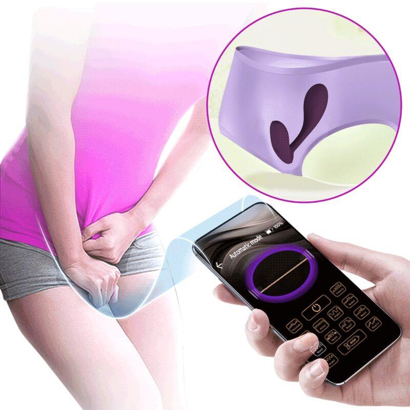 BAIRD G-SPOT 12 VIBRATIONS RECHARGEABLE LILA APP