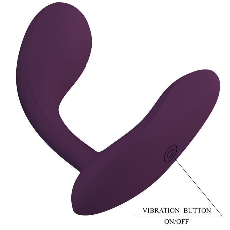 BAIRD G-SPOT 12 VIBRATIONS RECHARGEABLE LILA APP