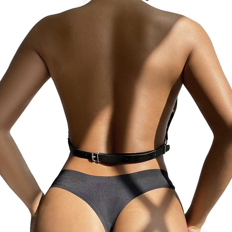 CHEST HARNESS WITH BIG RING CHAINS ONE SIZE