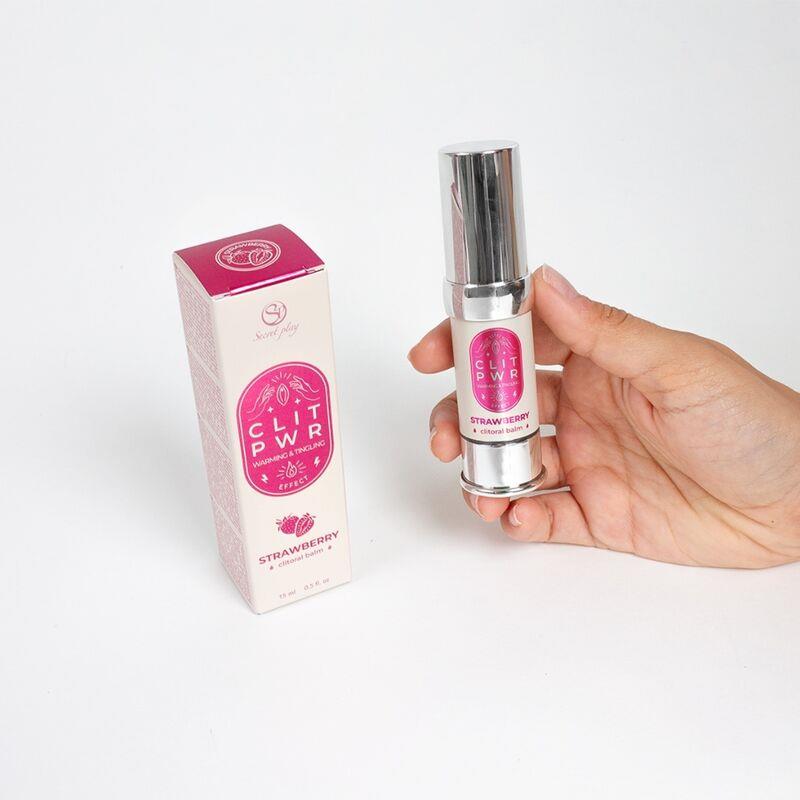 CLIT PWR STRAWBERRY CLITORIS BALM