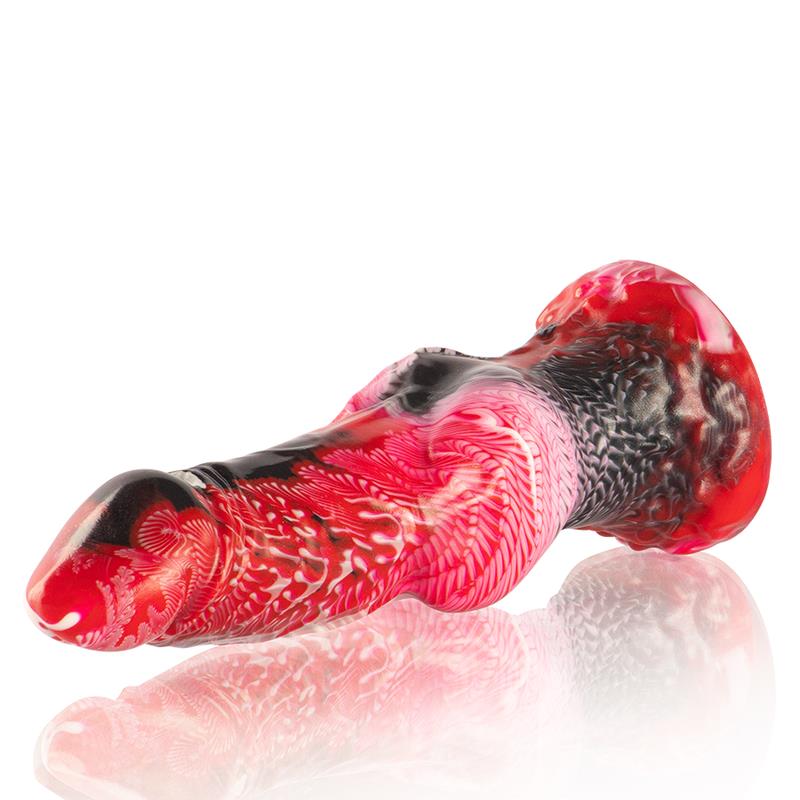 HELIOS DILDO WITH TESTICLES HEAT AND ECSTASY