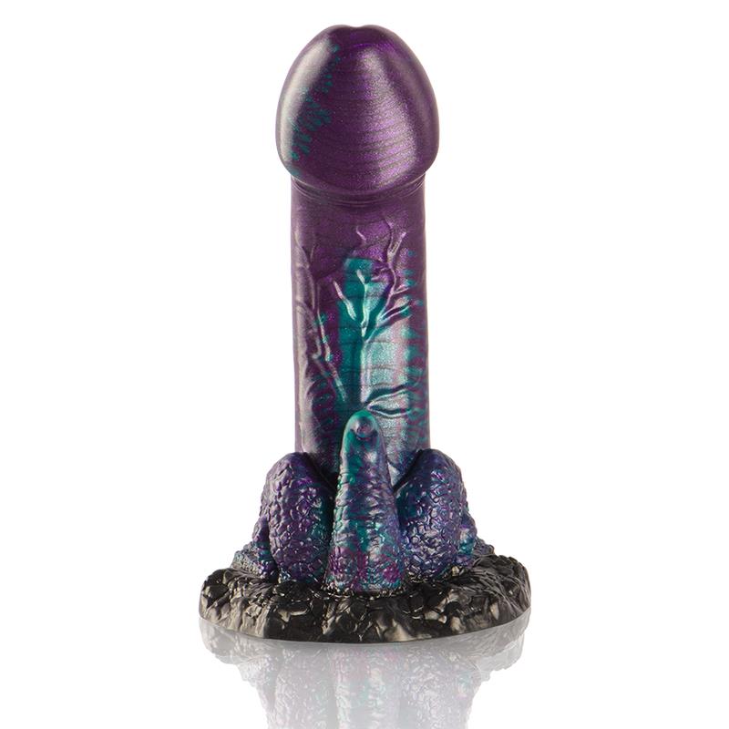 BASILISK DILDO DOUBLE SCALY PLEASURE SMALL SIZE
