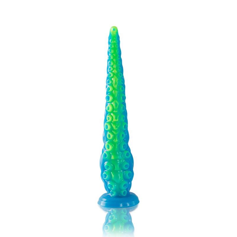 SCYLLA FLUORESCENT THIN TENTACLE DILDO SMALL SIZE