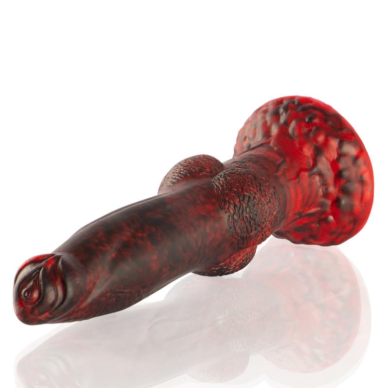 PROMETHEUS DILDO TITAN IN FLAMES RECHARGEABLE REMOTE CONTROL
