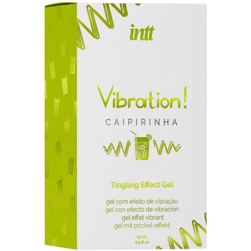 POWERFUL INTIMATE STIMULANT CAIPIRINHA LIQUID VIBRATOR GEL 15 ML