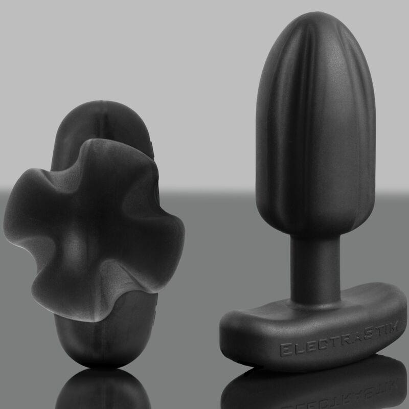 TARTARUS ANAL PLUG QUADRIPOLAR SILICONE BLACK