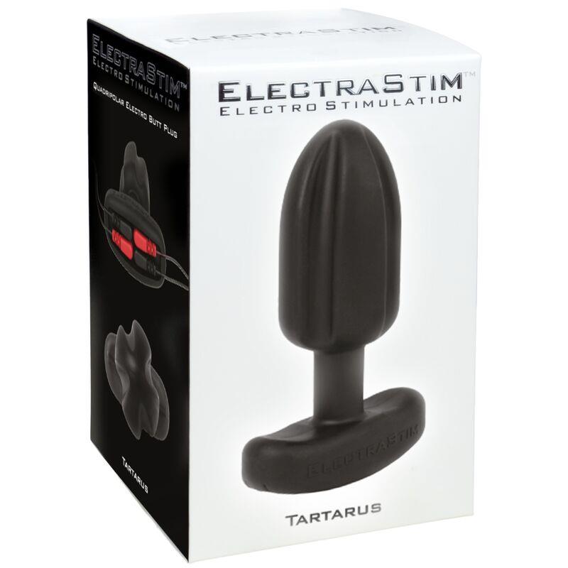 TARTARUS ANAL PLUG QUADRIPOLAR SILICONE BLACK