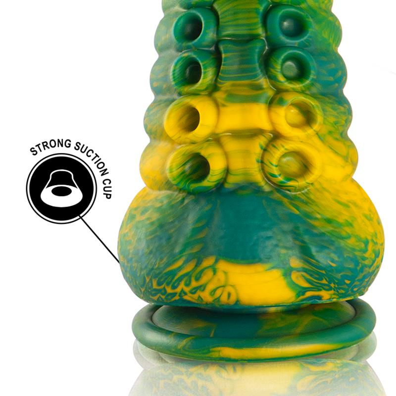 CETUS GREEN TENTACLE DILDO LARGE SIZE