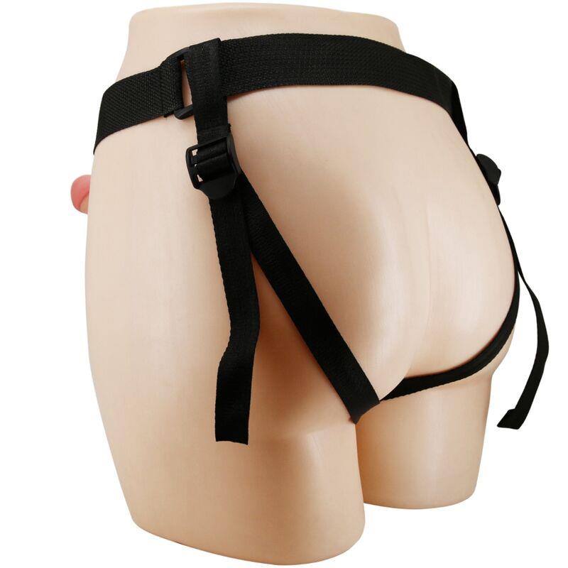 MAVIS HARNESS UNIVERSAL BRIEFS WITH DILDO 19 CM NATURAL