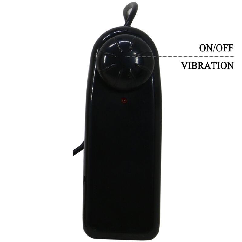 MARION HARNESS UNIVERSAL BRIEFS WITH VIBRATION DILDO 19 CM BROWN