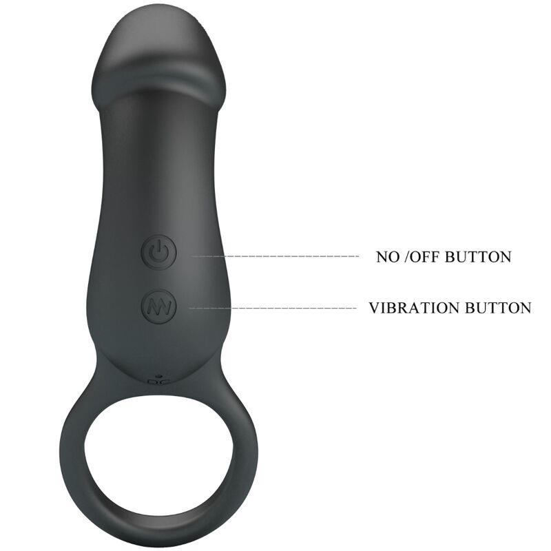 TRAE RING & VIBRATOR ČRNA