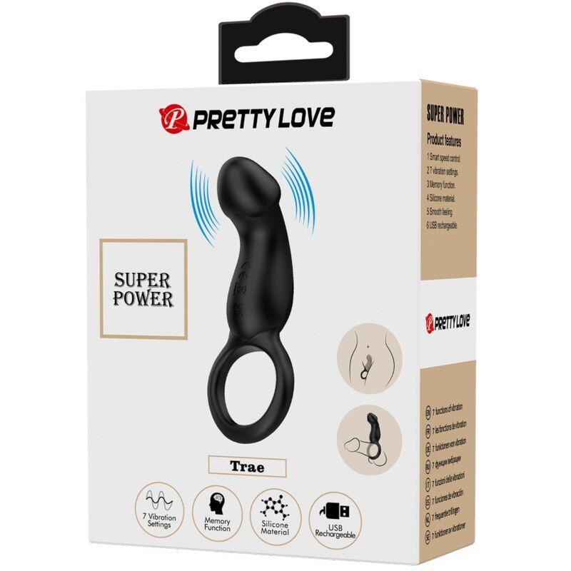 TRAE RING & VIBRATOR ČRNA