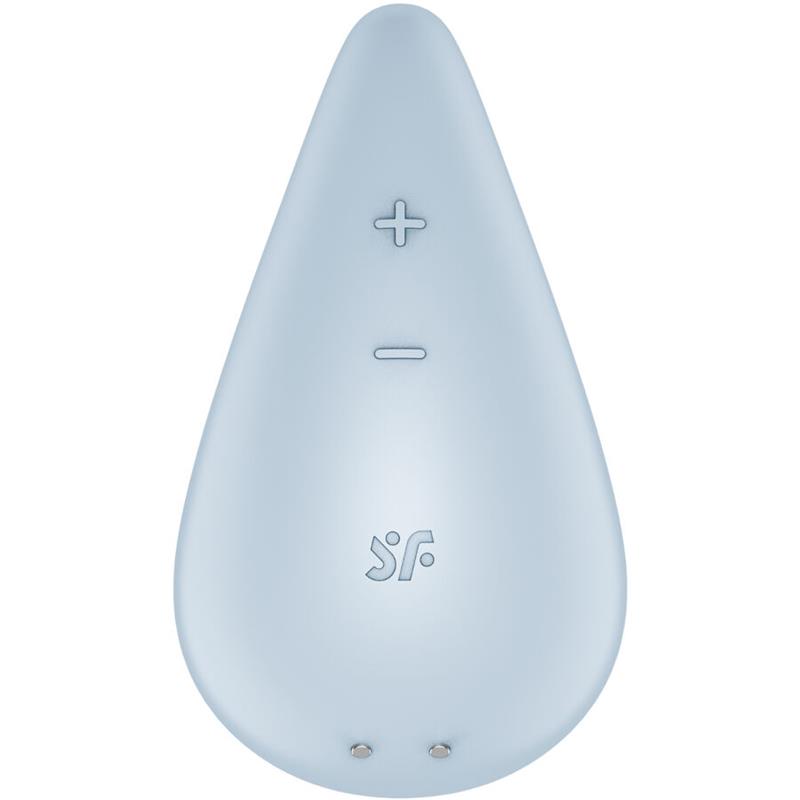 DEW DROP VIBRATOR LAY-ON WHITE