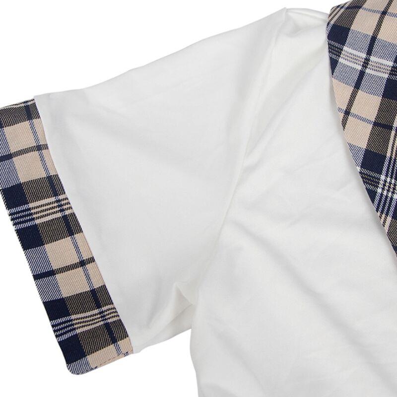 SEXY SCHOOLGIRL COSTUME TOP AND SKIRT S/M