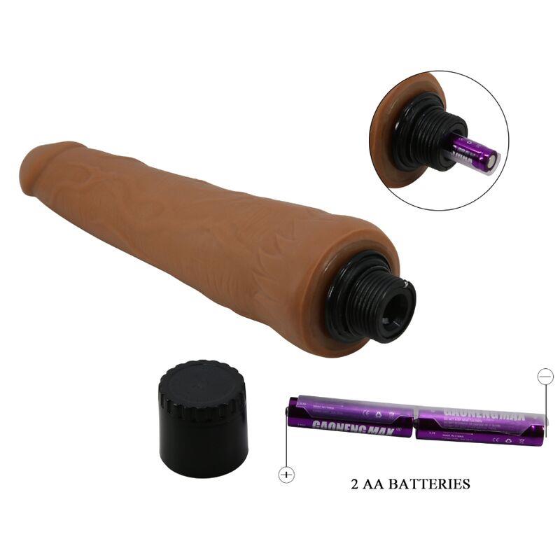 ALFREDO REALISTIC VIBRATOR 21.5 CM -O- 4 CM