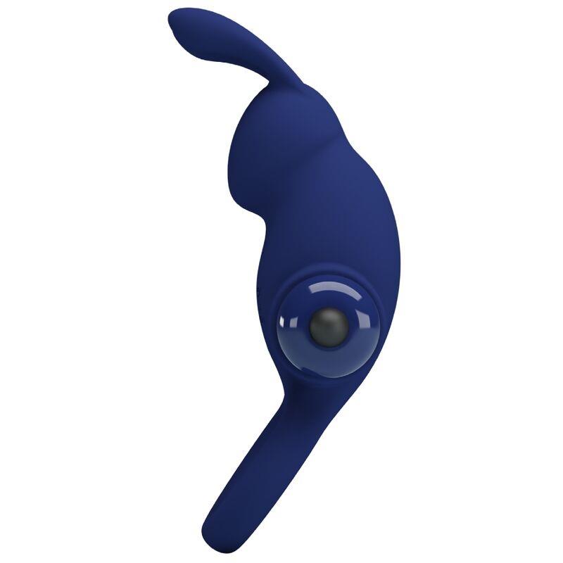 JIRO RABBIT RING WITH VIBRATION BLUE