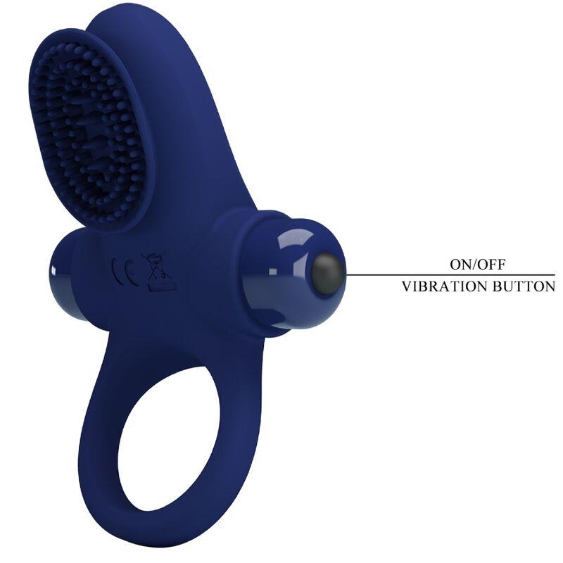 PALLE RING WITH VIBRATION BLUE
