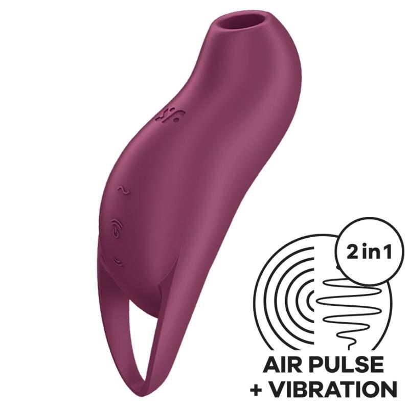 POCKET PRO 1 CLITORIS STIMULATOR GARNET