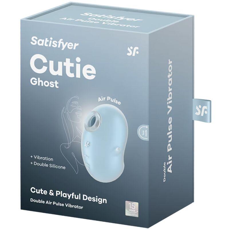 CUTIE GHOST LAY-ON VIBRATOR LIGHT BLUE