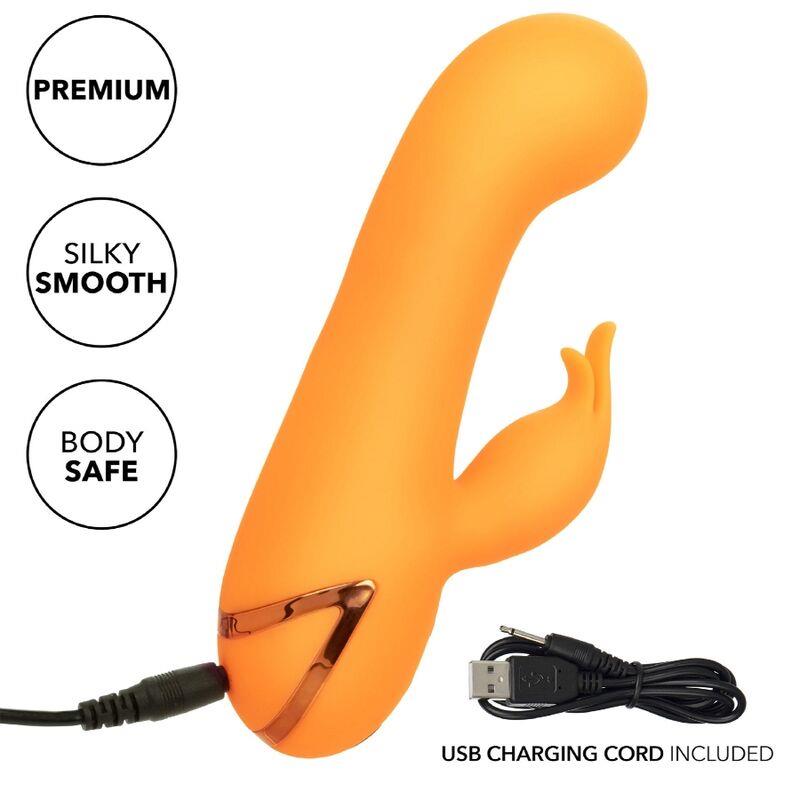 MONTECITO MUSE VIBRATOR RABBIT ORANGE BY CALIFORNIA DREAMING