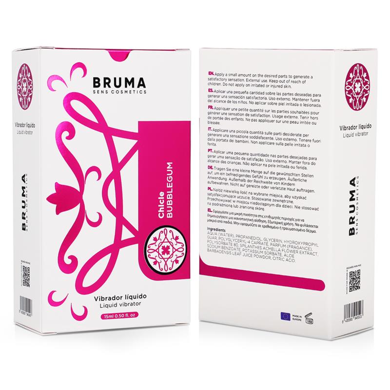LIQUID VIBRATOR ULTRA SLIDING BUBBLEGUM 15 ML