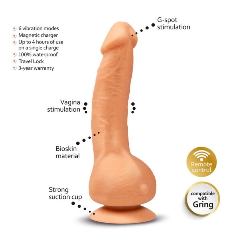 GREAL 2 REALISTIC VIBRATOR NATURAL