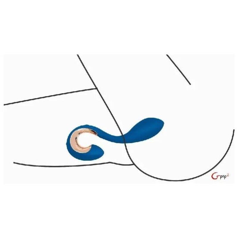 GPOP 2 G AND P POINT VIBRATOR INDIGO BLUE