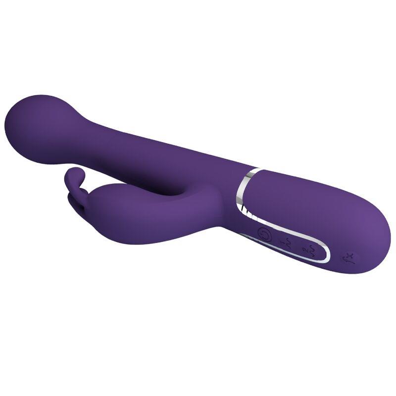 DEJON RABBIT VIBRATOR 3 U 1 MULTIFUNKCIJA LJUBIČASTA