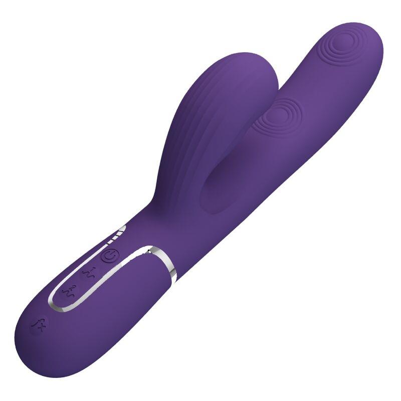 PERLITA G-SPOT VIBRATOR 3 U 1 MULTIFUNKCIJA LJUBIČASTA