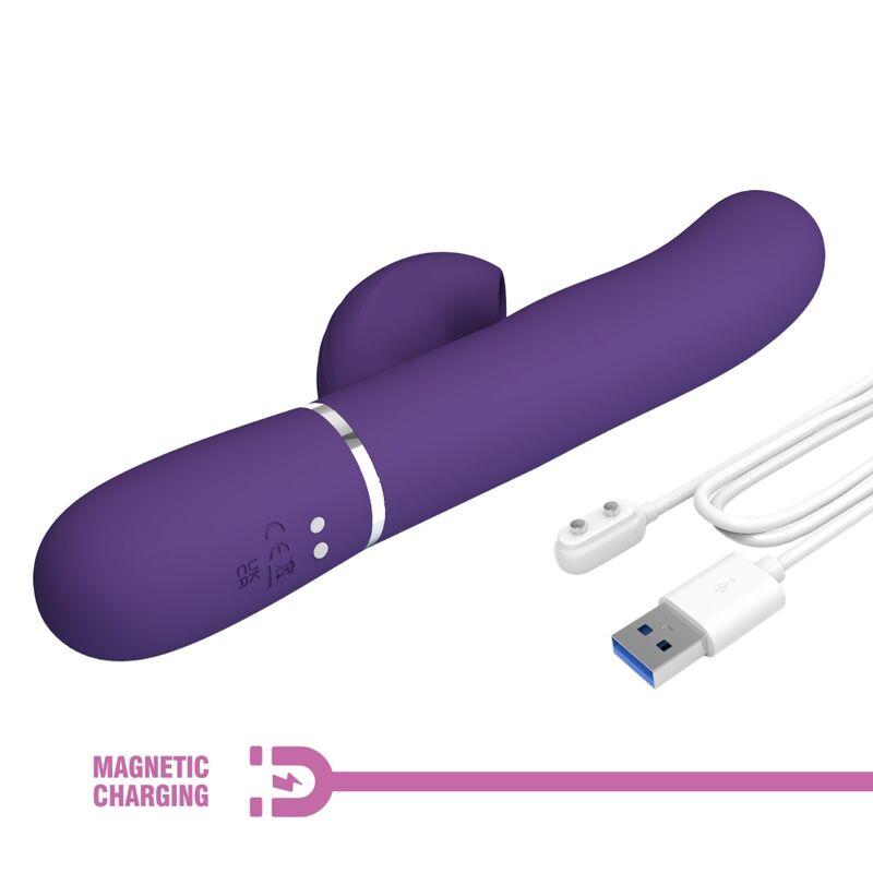 PERLITA G-SPOT VIBRATOR 3 U 1 MULTIFUNKCIJA LJUBIČASTA