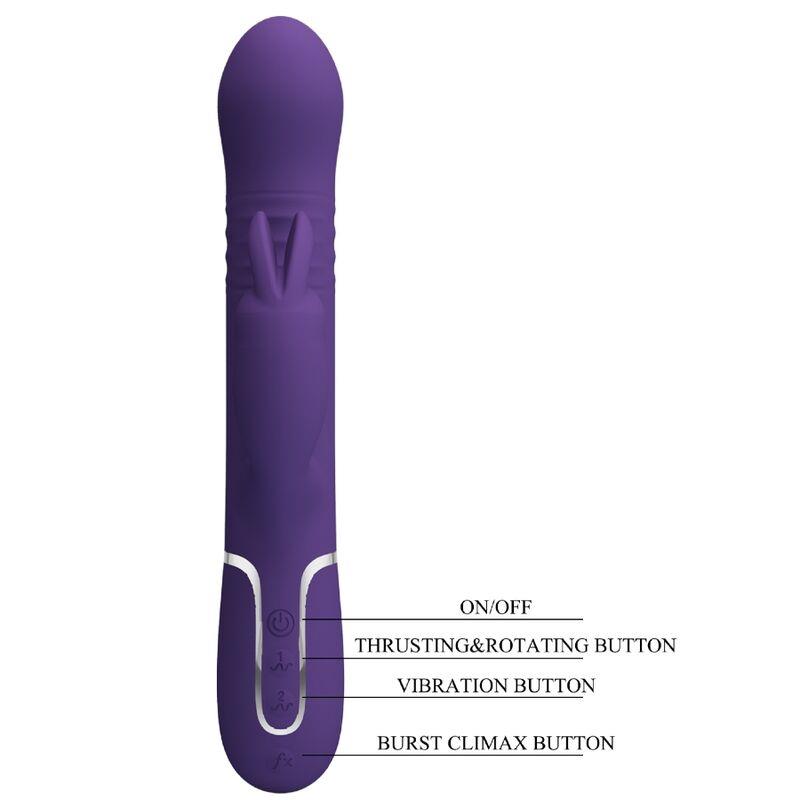COALE RABBIT VIBRATOR 4 V 1 PURPLE