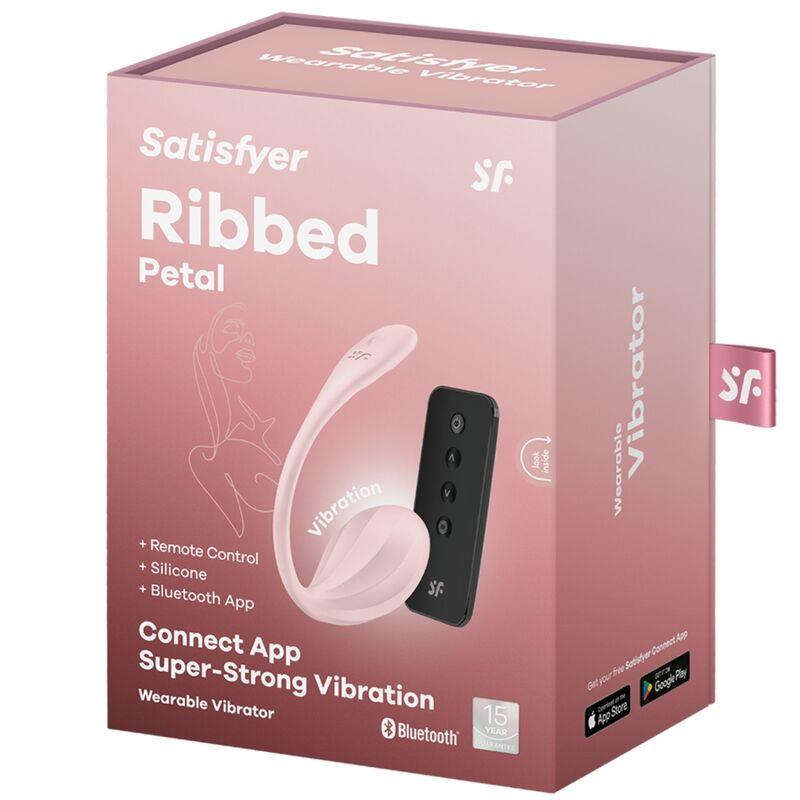 RIBBED PETAL G POINT REMOTE CONTROL STIMULATOR ROSE FREE APP