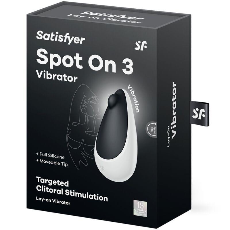 SPOT ON 3 STIMULATOR KLITORISA ČRN