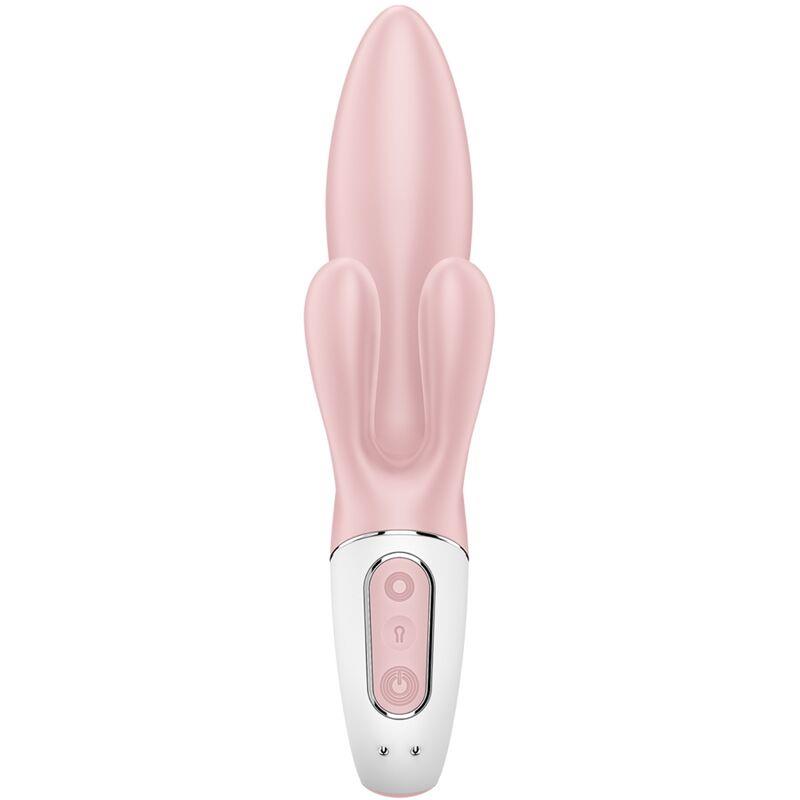 AIR PUMP BUNNY 3 INFLATABLE RABBIT VIBRATOR PINK