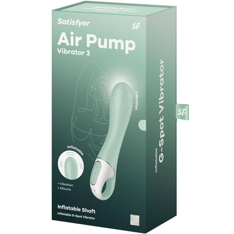 AIR PUMP VIBRATOR 3 INFLATABLE G POINT MINT