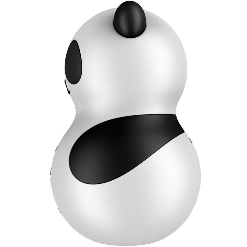 POCKET PANDA STIMULATOR & VIBRATOR BLACK AND WHITE