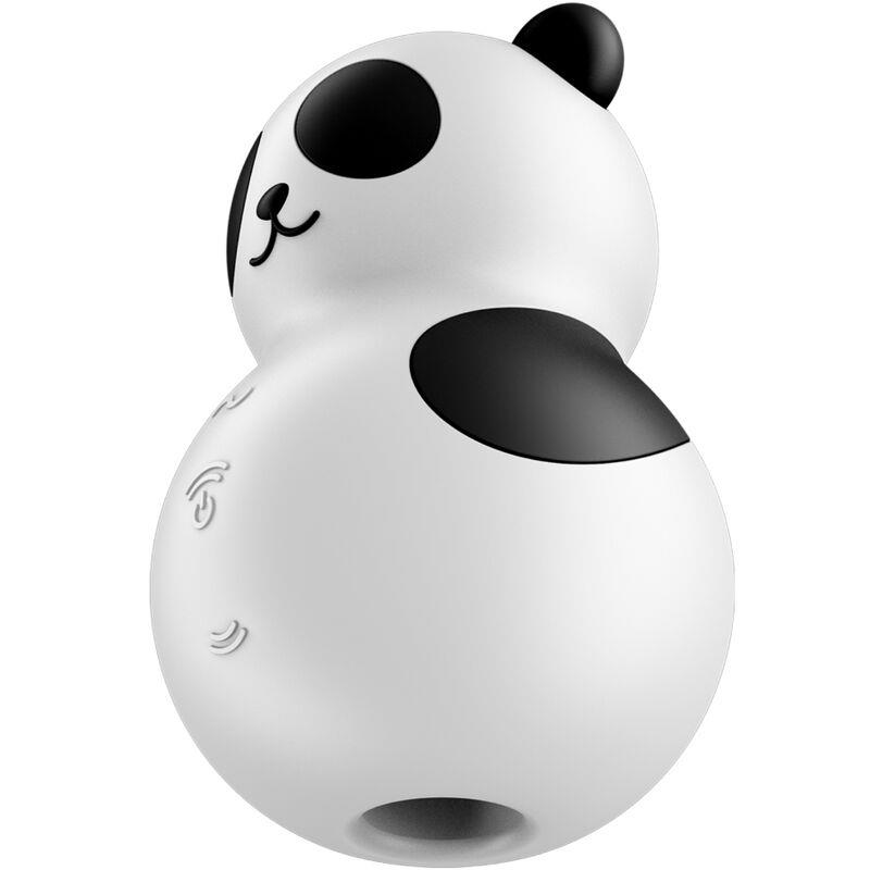 POCKET PANDA STIMULATOR & VIBRATOR BLACK AND WHITE