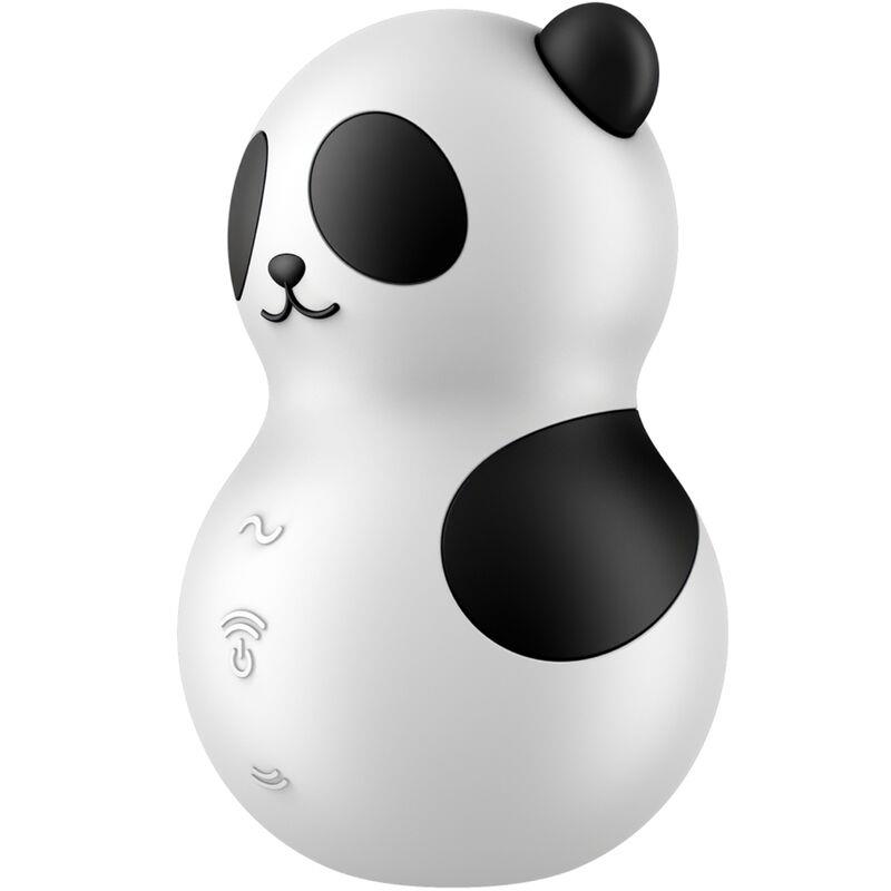 POCKET PANDA STIMULATOR & VIBRATOR BLACK AND WHITE