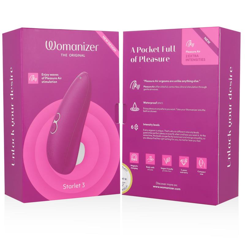 STARLET 3 CLITORAL STIMULATOR VIOLET