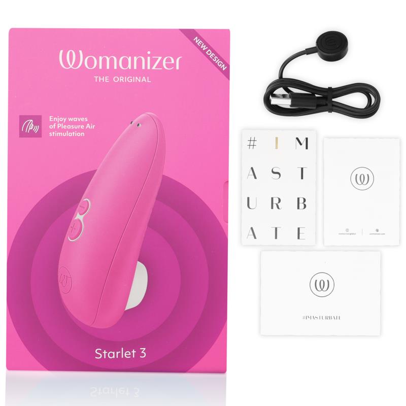 STARLET 3 CLITORAL STIMULATOR PINK