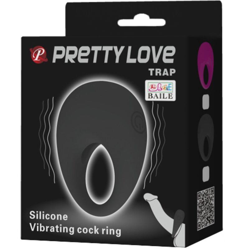 TRAP VIBRATOR RING BLACK