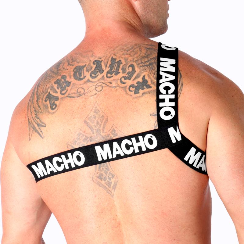 ROMAN HARNESS WHITE S/M