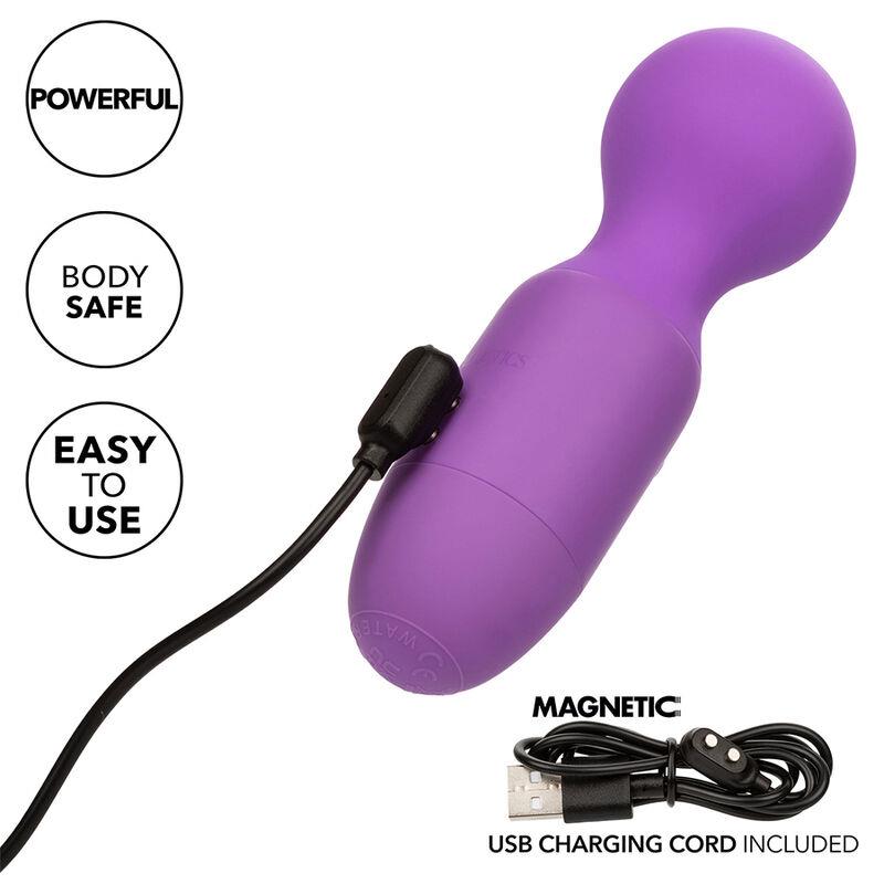 FIRST TIME RECHARGEABLE MASSAGER 10 VIBRATIONS PURPLE