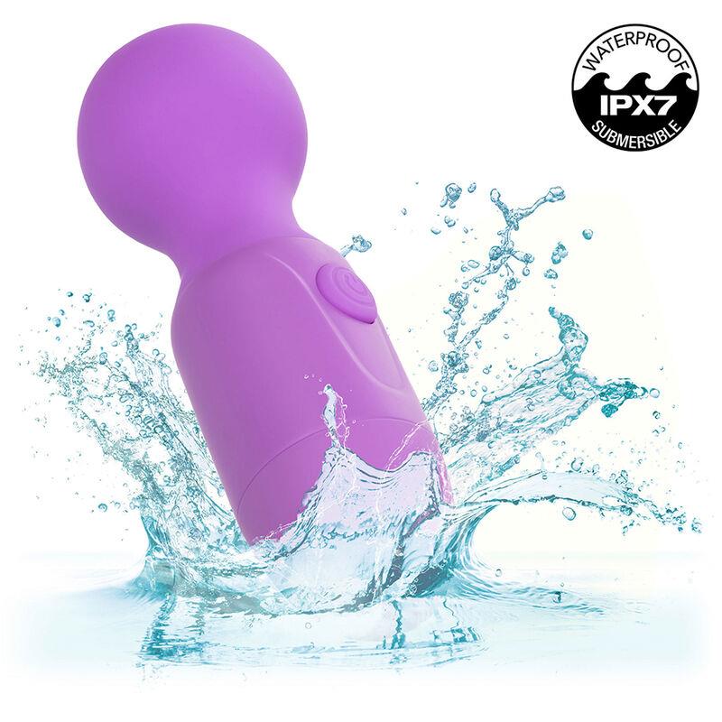 FIRST TIME RECHARGEABLE MASSAGER 10 VIBRATIONS PURPLE