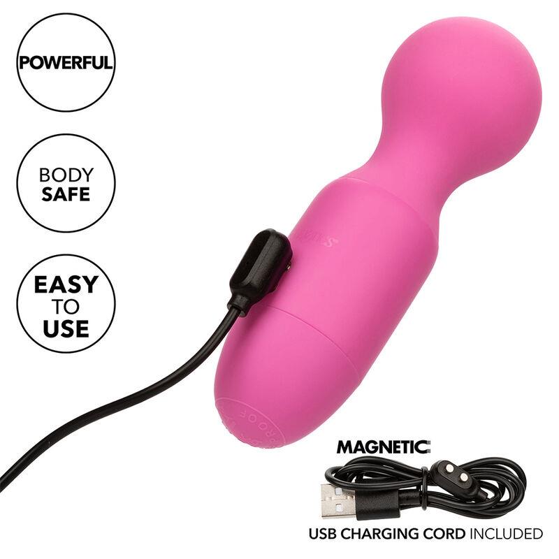 FIRST TIME RECHARGEABLE MASSAGER 10 VIBRATIONS PINK
