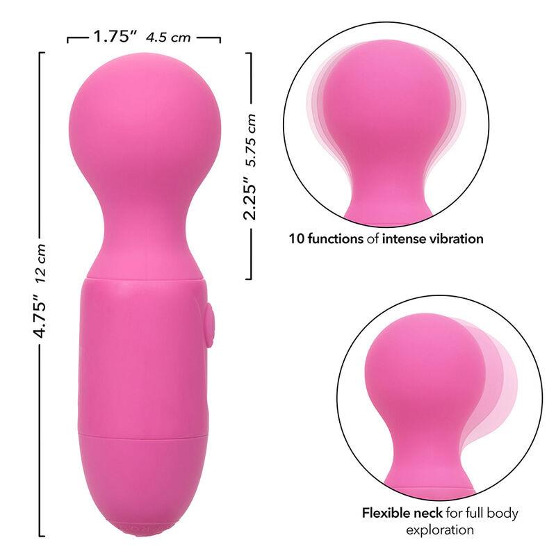 FIRST TIME RECHARGEABLE MASSAGER 10 VIBRATIONS PINK