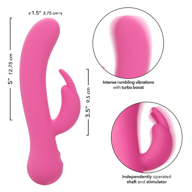 FIRST TIME VIBRATOR RABBIT RECHARGEABLE PINK